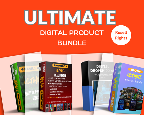 The Ultimate Digital Bundle (Resell Rights)